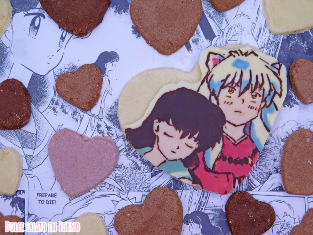 Biscotti al cioccolato facili e veloci di Inuyasha e Kagome