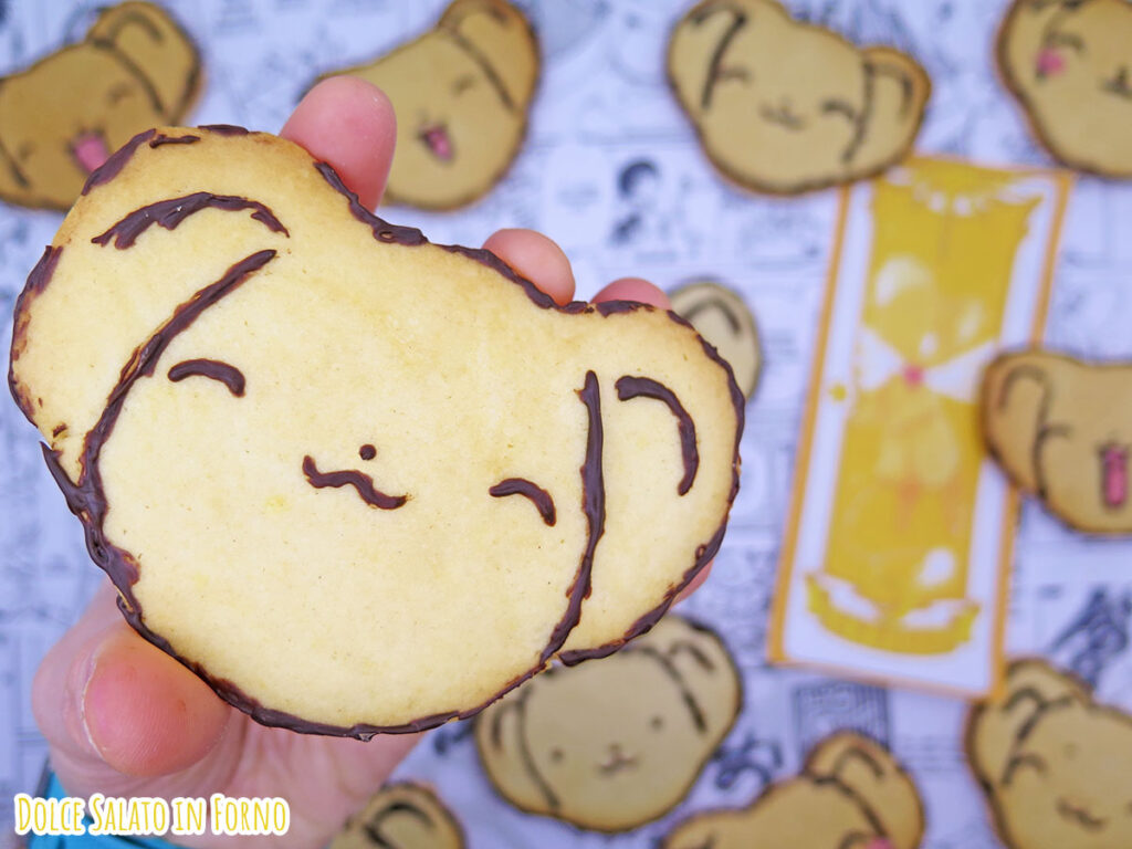 Biscotti alla panna tipo macine di Kero chan di Card Captor Sakura
