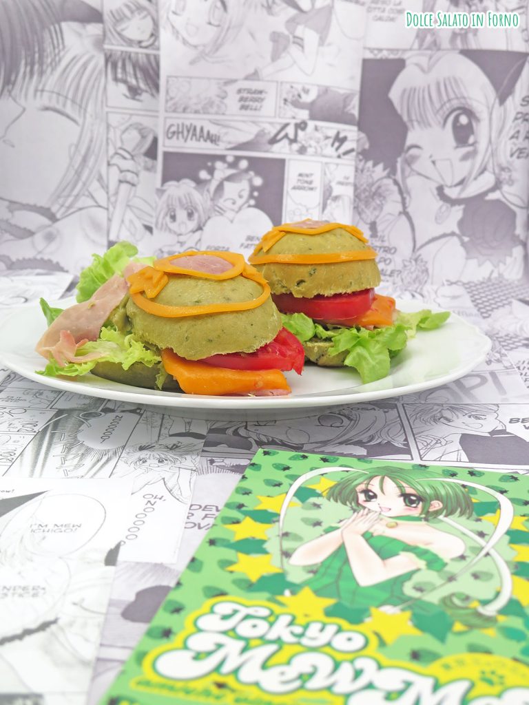 burger buns di Lettuce di Tokyo Mew Mew