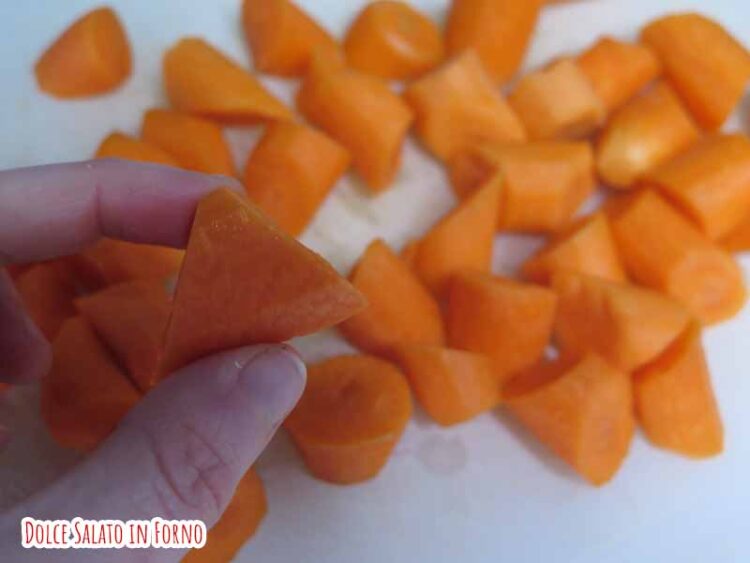 carote tagliate a rangiri