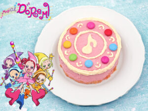 Cheesecake al lampone Minarai tap di Ojamajo Doremi