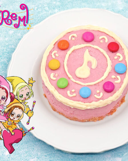 Cheesecake al lampone Minarai tap di Ojamajo Doremi