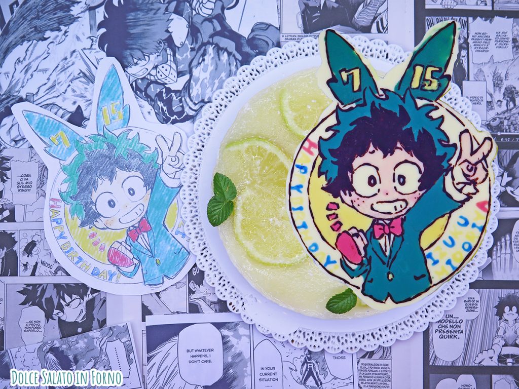 Cheesecake al limone di Izuku Midoriya Deku