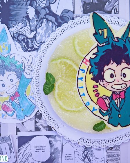 Cheesecake al limone di Izuku Midoriya Deku