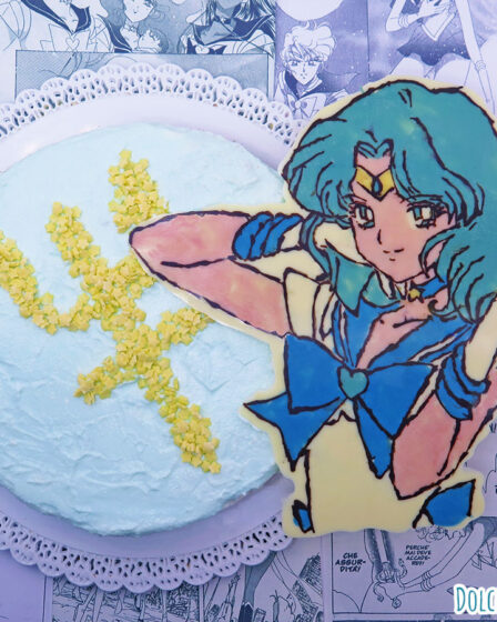 Cheesecake ricotta menta cocco e cioccolato di Sailor Neptune Michiru Kaioh