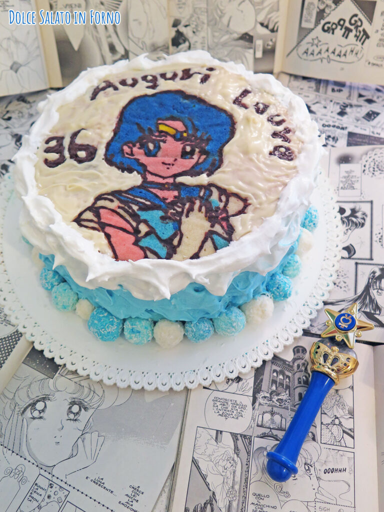 Chiffon cake cocco ananas e lime di Sailor Mercury