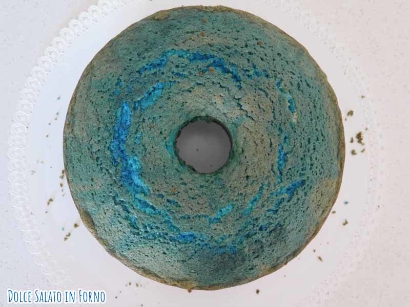 Chiffon cake al cocco di Sailor Mercury