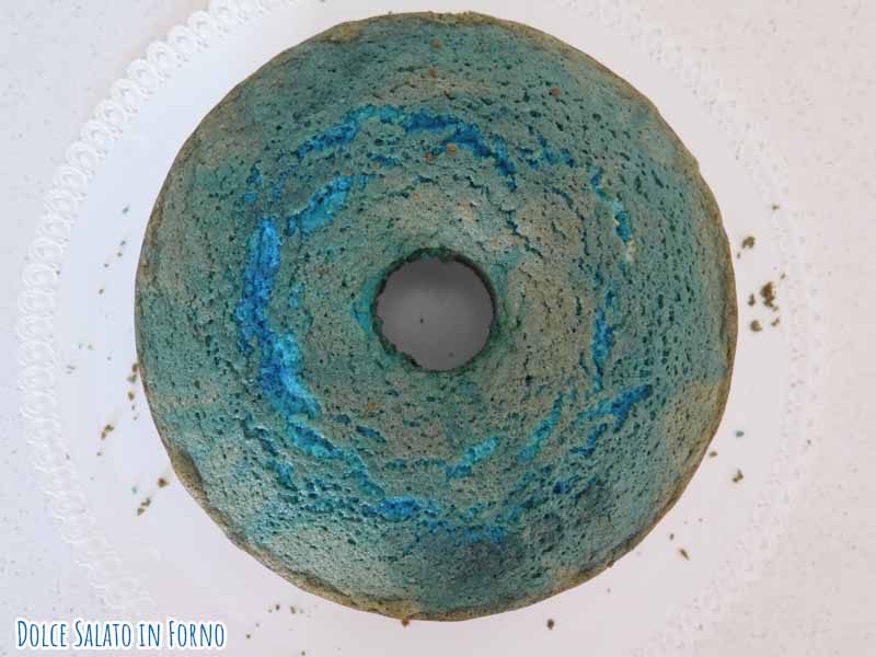Chiffon cake al cocco di Sailor Mercury
