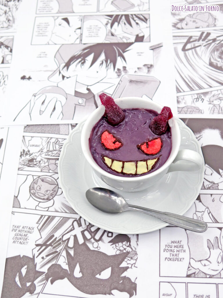 Cioccolata in tazza ai mirtilli di Gengar