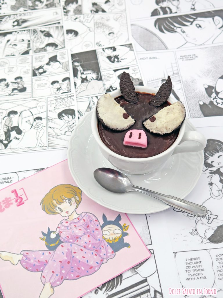 cioccolata in tazza di P-chan di Ranma
