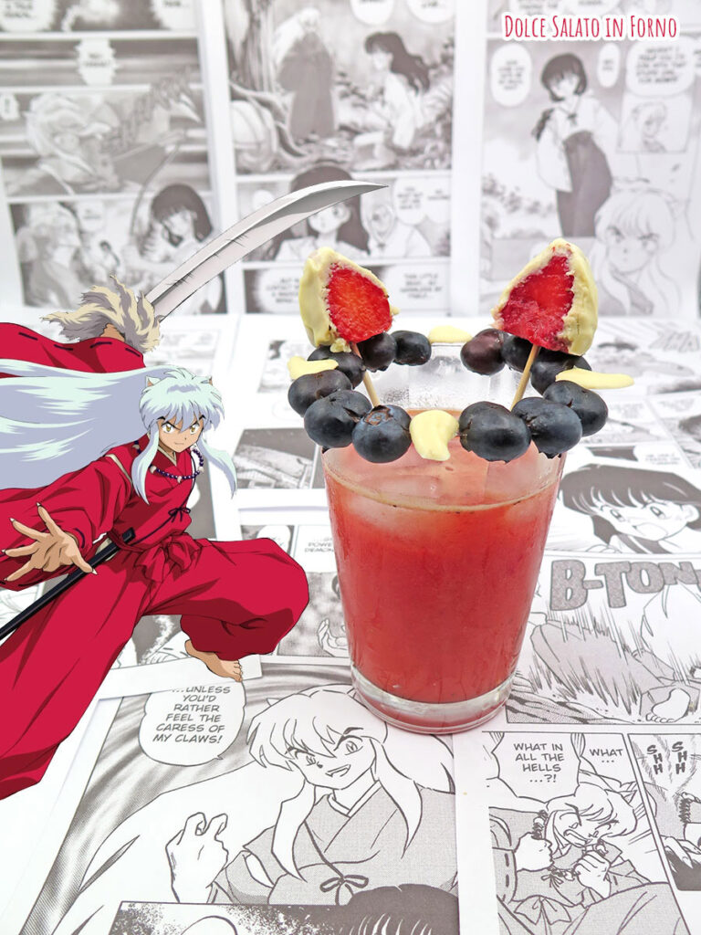 Cocktail analcolico fragola arancia di Inuyasha