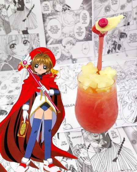 Cocktail analcolico al pompelmo rosa di Card Captor Sakura