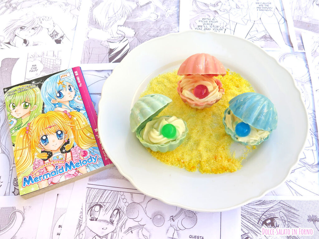 Conchiglie di cioccolato di Mermaid Melody