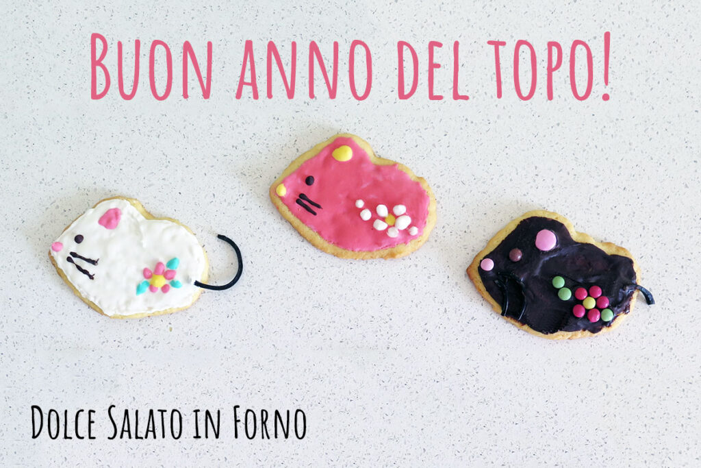 Biscotti Al Burro Decorati Con Glassa Dolce Salato In Forno