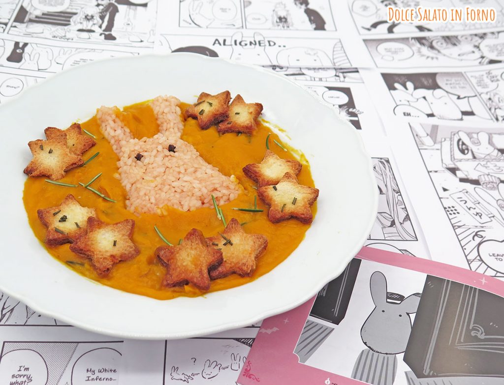 Crema zucca patate dei Mokke di Hanako-kun