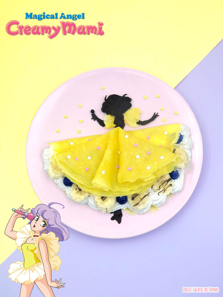 crêpe a forma di Creamy Mami