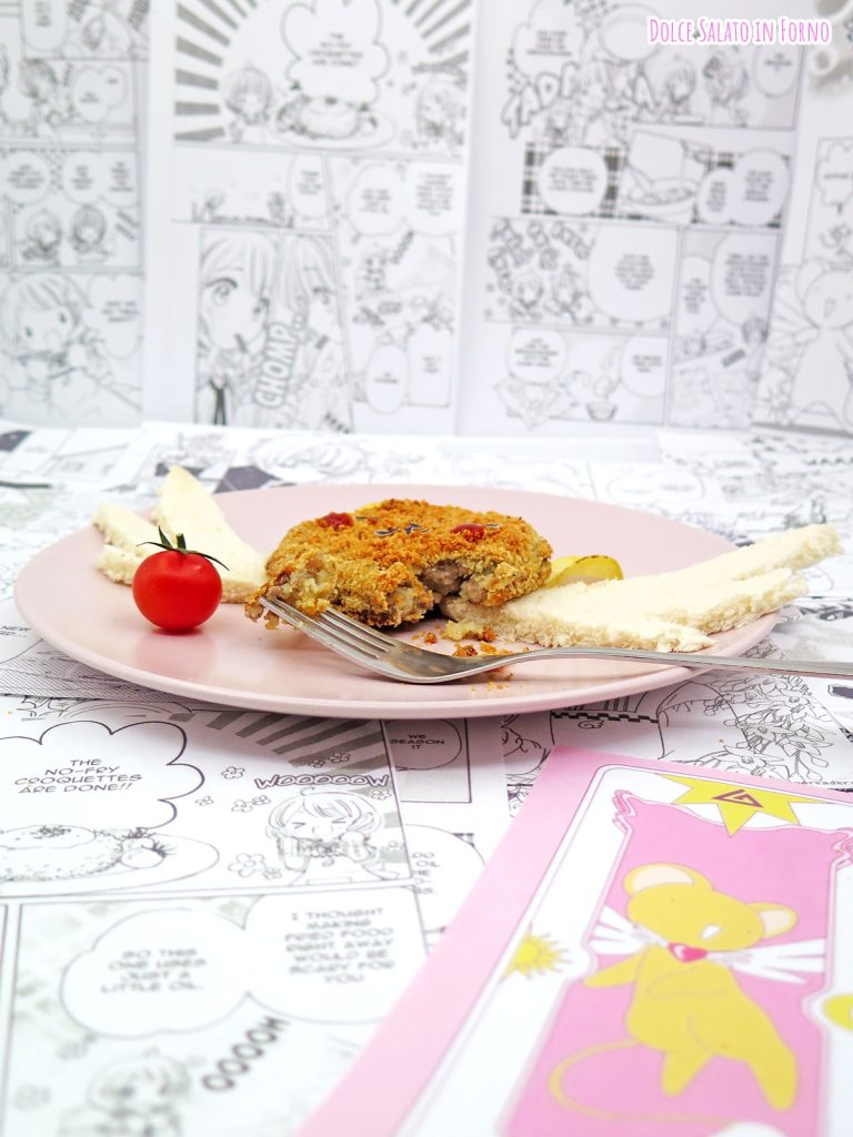crocchette di patate e carne non fritte di Card Captor Sakura Clear Card