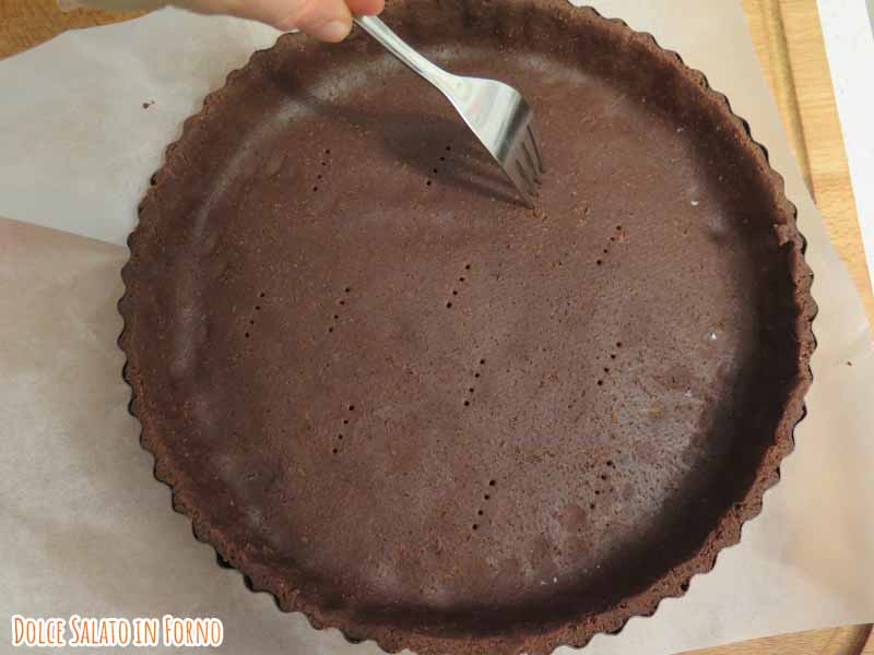 crostata cacao arancia cannella