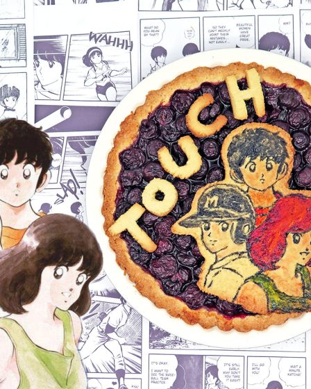 Crostata alle ciliegie fresche di Touch di Mitsuru Adachi