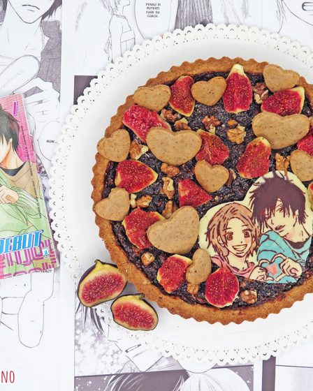 Crostata ai fichi, noci e amaretti di High School Debut