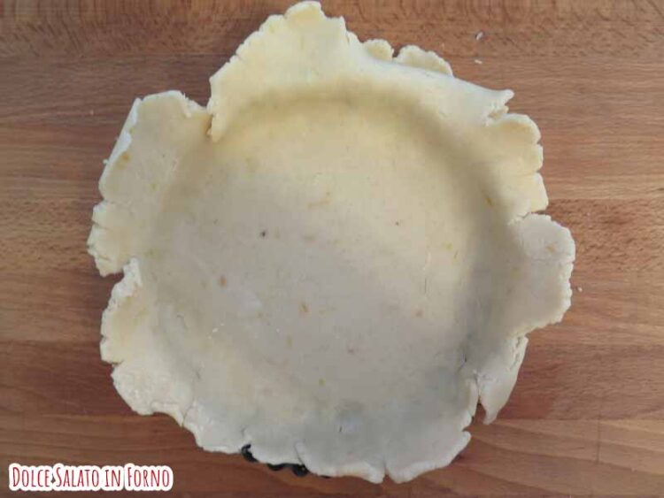 crostata frolla solo albumi
