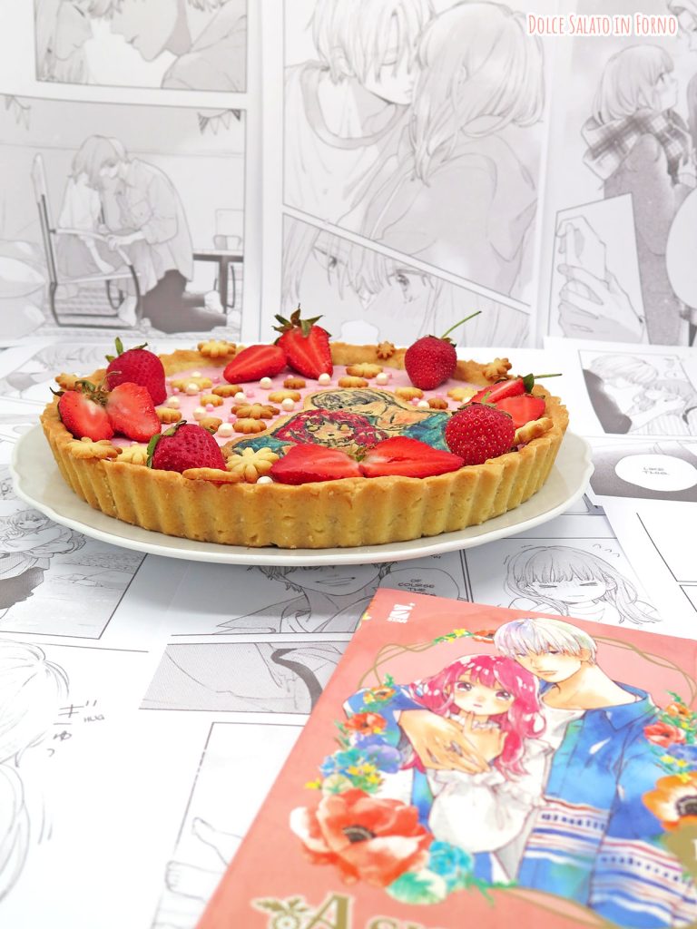 Crostata moderna alle fragole di Yuki e Itsuomi