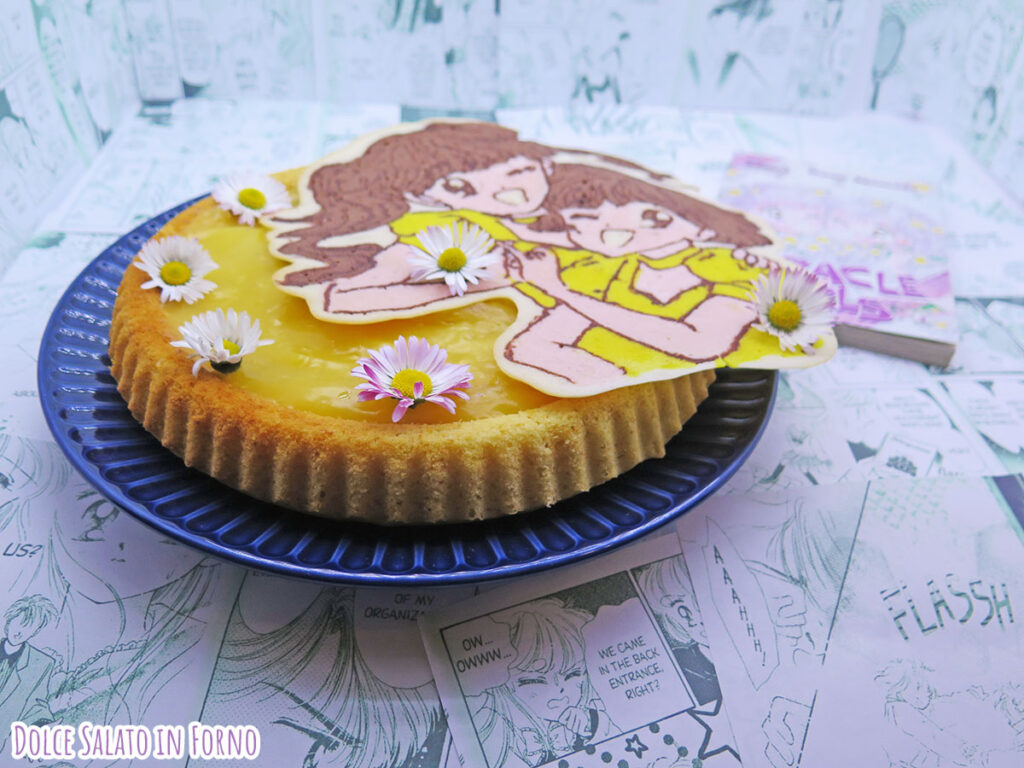 crostata morbida camomilla miele e limone di Miracle Girls