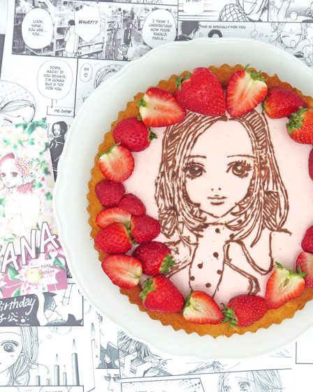 Crostata morbida panna cotta alle fragole di Nana Hachi Komatsu di Ai Yazawa