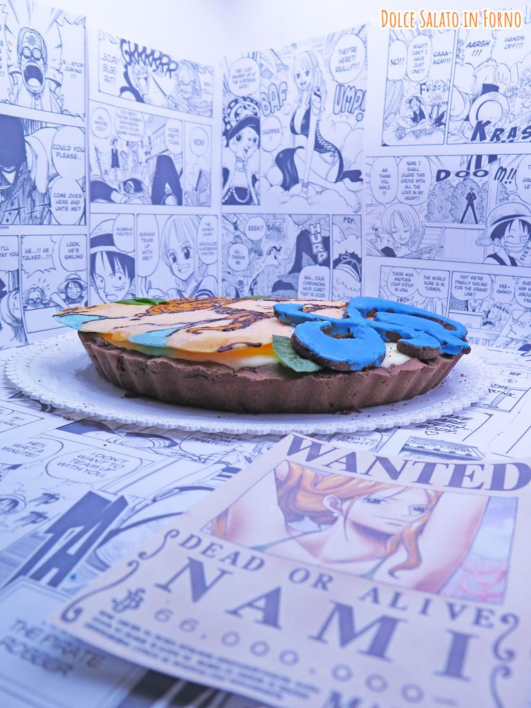 crostata senza glutine frangipane cacao mousse mandarini Nami One PIece