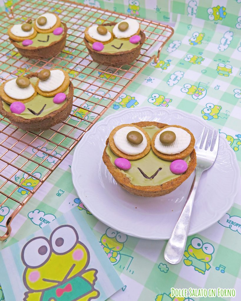 Crostatine rana keroppi della Sanrio