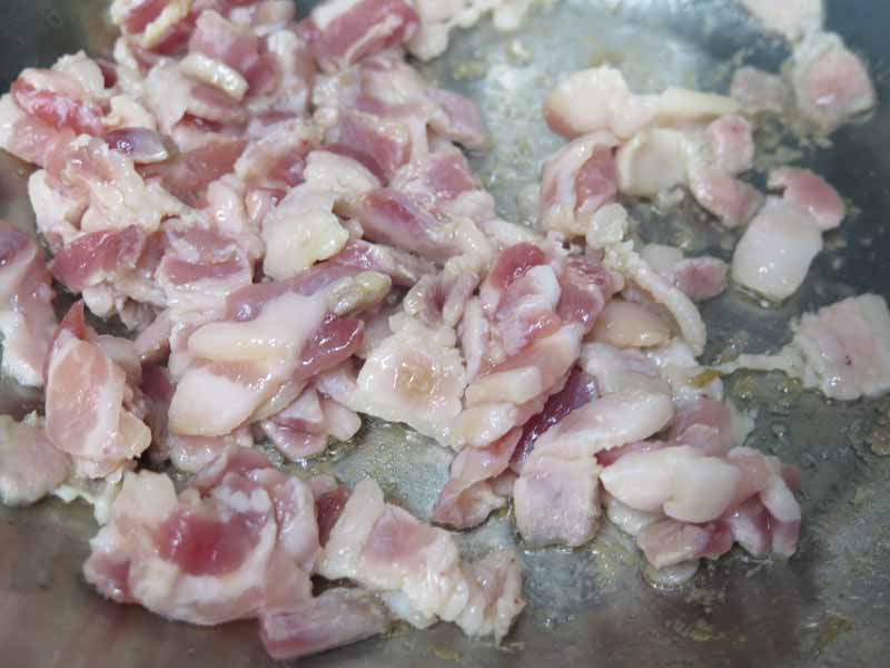 cuoci pancetta