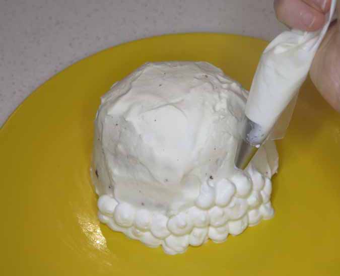 Decora Edvige con panna