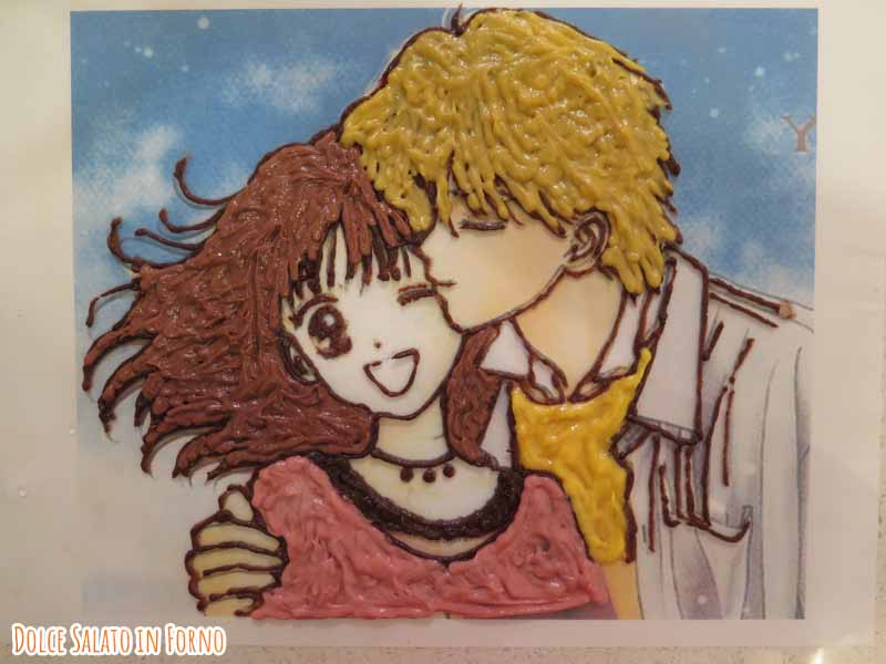 decorazione Miki e Yu Marmalade Boy