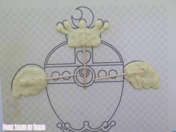 decorazioni in cioccolato Coppa Lunare Sailor Moon