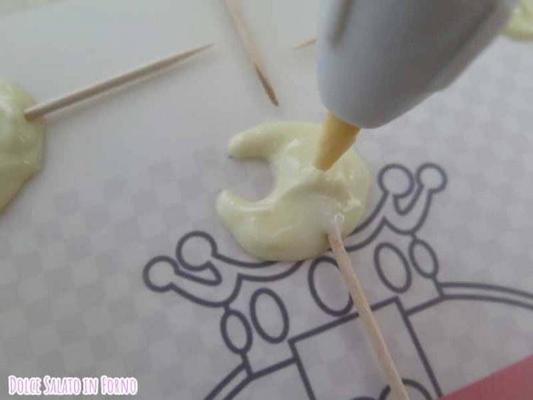 decorazioni in cioccolato Coppa Lunare Sailor Moon