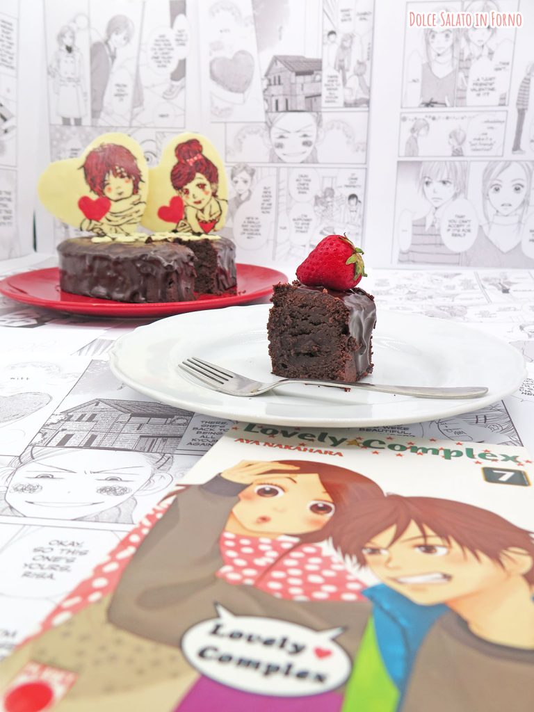 Fetta di brownie al cioccolato di Lovely Complex