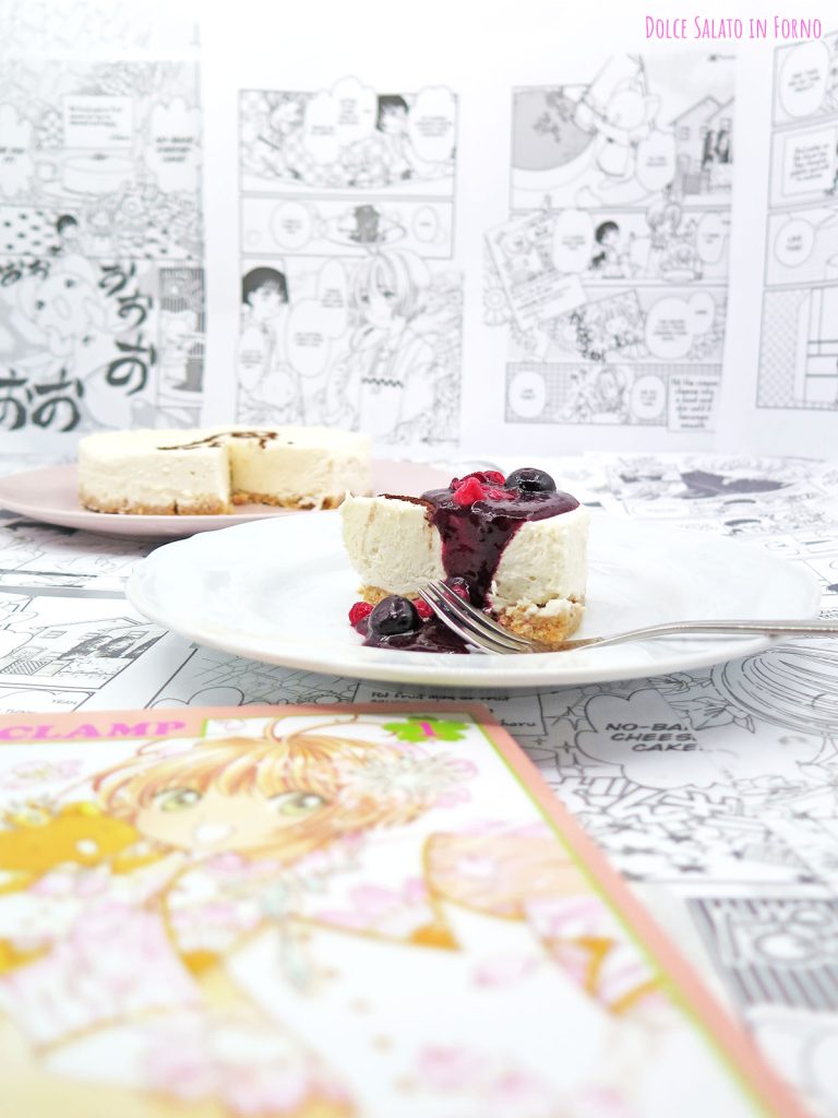fetta di Cheesecake perfetta di Chiharu di Card Captor Sakura Clear Card
