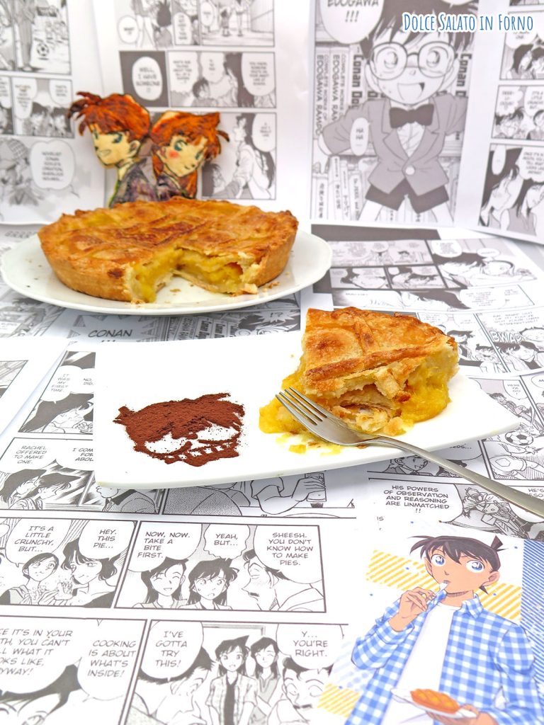 fetta di double crust lemon pie di Shinichi Kudo e Ran Mori