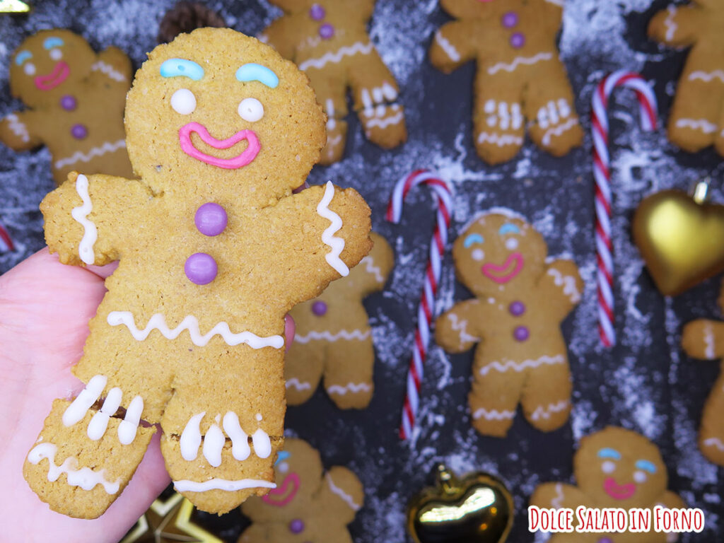 gingerbread omini pan di zenzero biscotti Zenzy Shrek