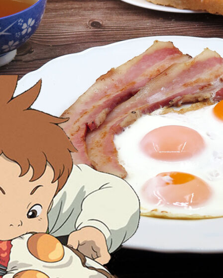 Howl's moving castle breakfast