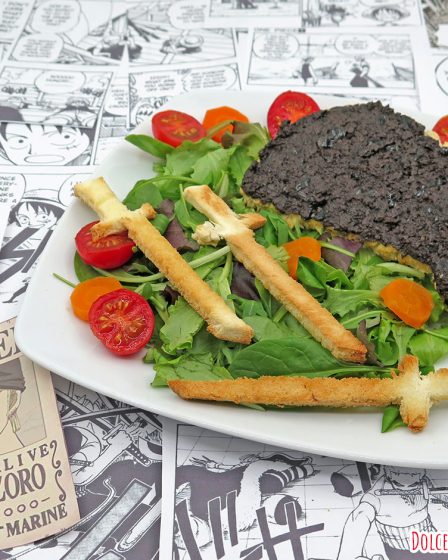 insalata mista con crostini pate olive di Zoro Roronoa