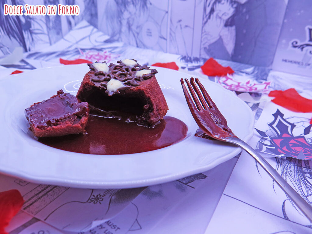 Lava cake red velvet di Vampire Knight