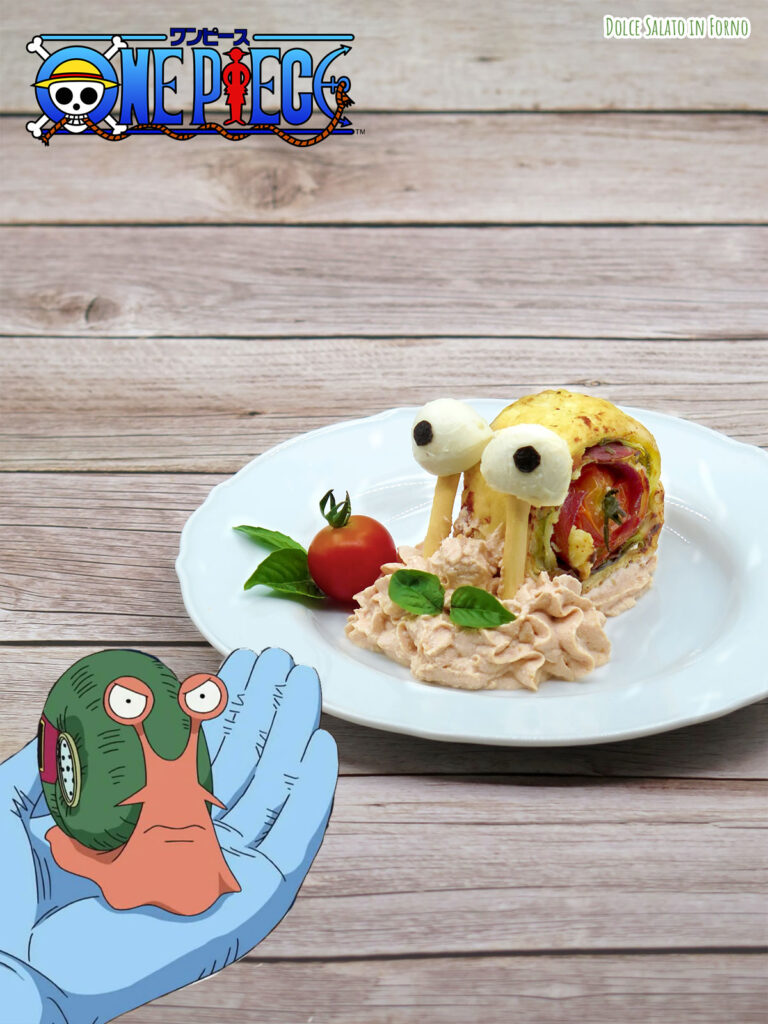 Lumacofono di sfoglia salata di One Piece