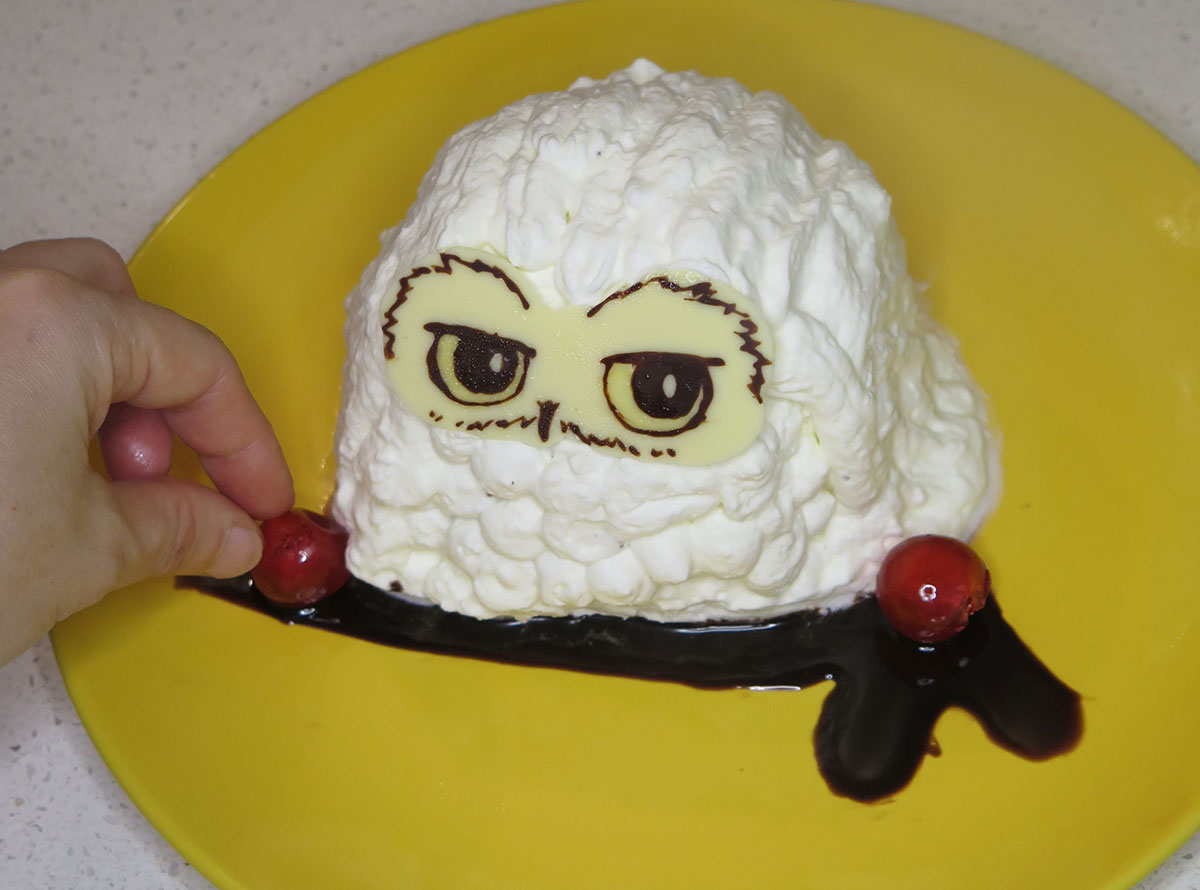 Mini cake Hedwig Harry Potter