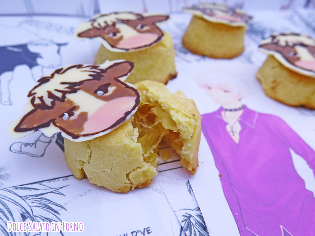 Mooncake cinesi all'ananas di Hatsuharu Sohma di Fruits Basket