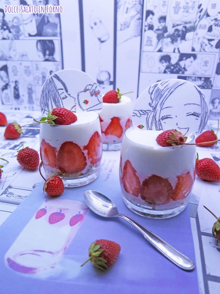 Mousse alla fragola e limone di Nana di Ai Yazawa