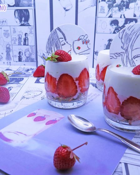 mousse fragola limone di Nana di Ai Yazawa