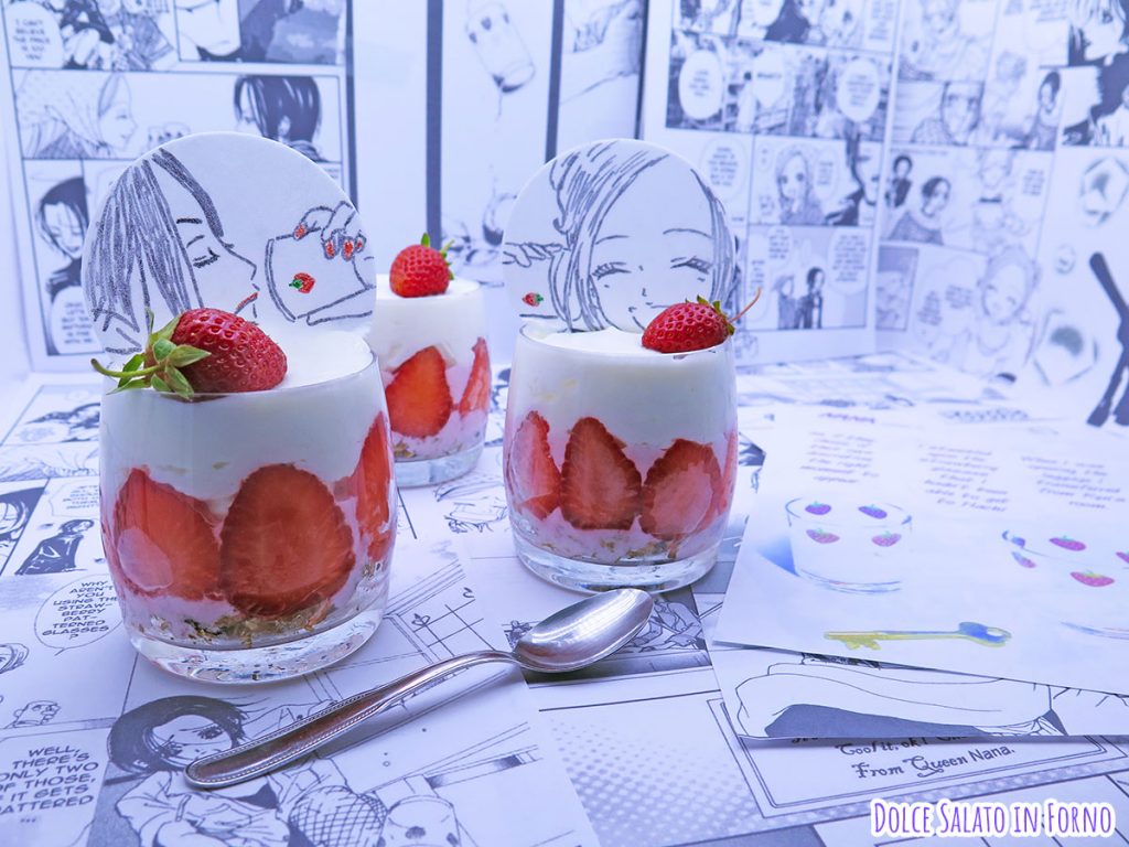 mousse fragole limone di Nana di Ai Yazawa