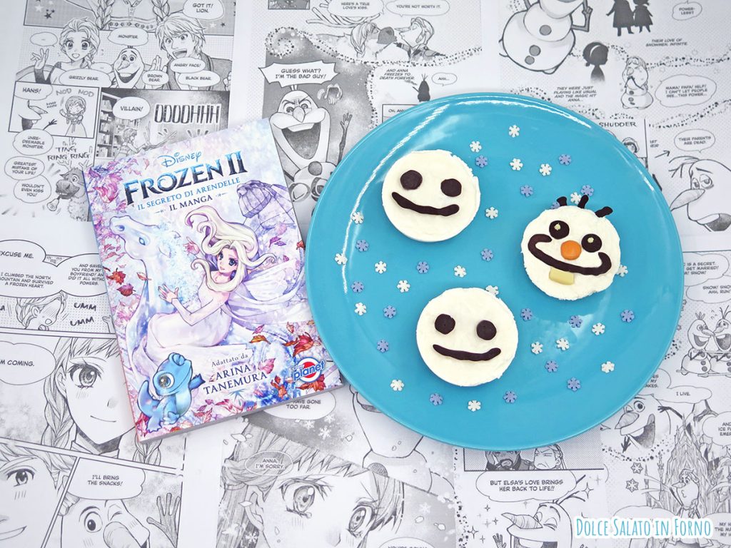 Muffin frozen yogurt di Olaf di Disney Frozen