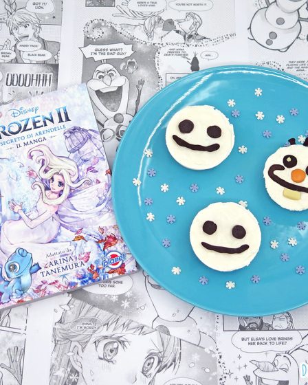 Muffin frozen yogurt di Olaf di Disney Frozen